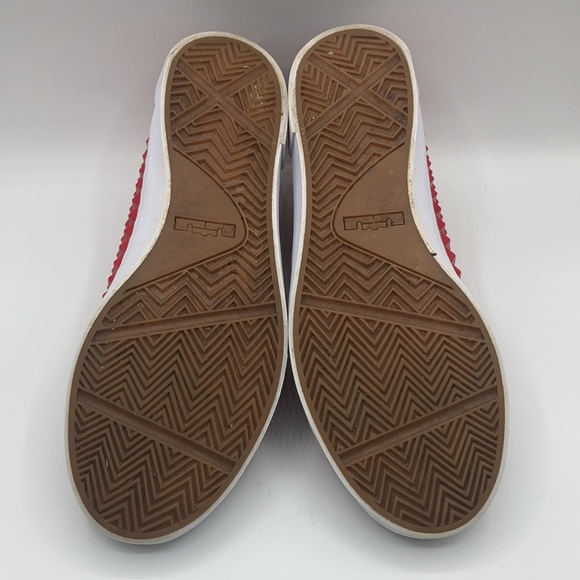 Nike Lebron XIII Lifestyle Mid Top Sneakers Shoes Gym Red Gold Men's Siz… - Picture 13 of 17